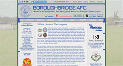 Desktop Screenshot of boroughbridgeafc.com
